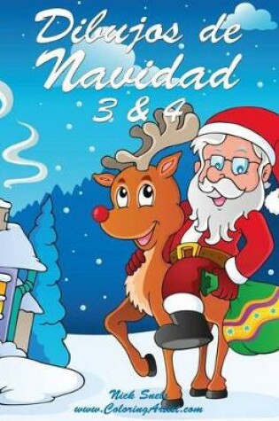 Cover of Dibujos de Navidad 3 & 4
