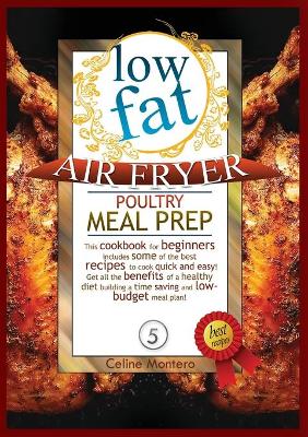 Book cover for LOW FAT AIR FRYER pOULTRY MEAL PREP