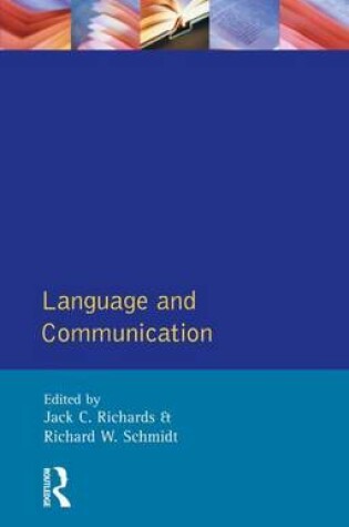 Cover of Language and Communication