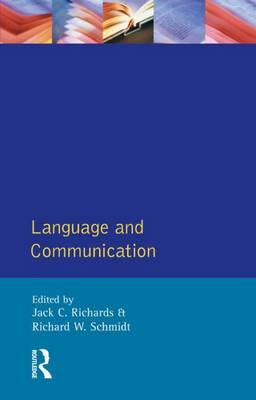 Book cover for Language and Communication