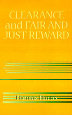 Book cover for Clearance and Fair and Just Reward