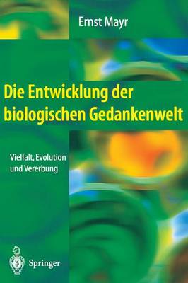 Book cover for Die Entwicklung der biologischen Gedankenwelt