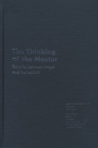 Cover of The Thinking of the Master