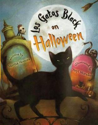 Book cover for Los Gatos Black on Halloween