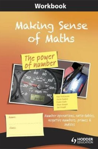 Cover of Making Sense of Maths: The Power of Number - Workbook
