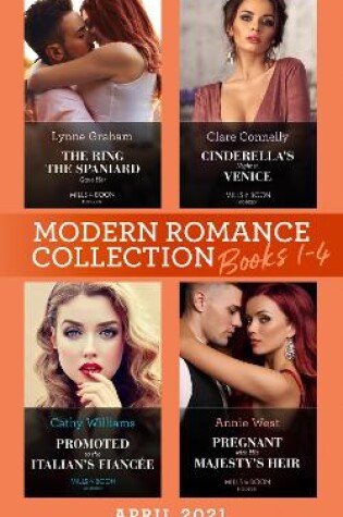 Cover of Modern Romance April 2021 Books 1-4