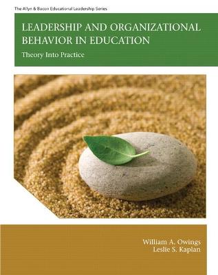 Book cover for Leadership and Organizational Behavior in Education