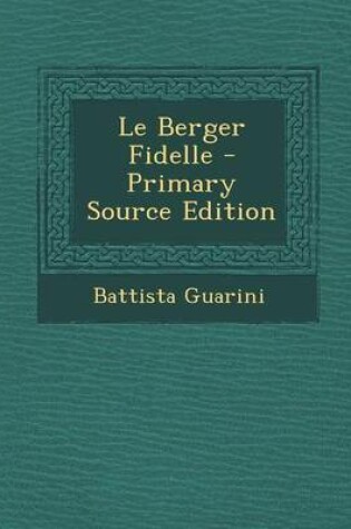 Cover of Le Berger Fidelle