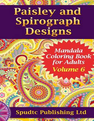 Book cover for Paisley and Spirograph Designs