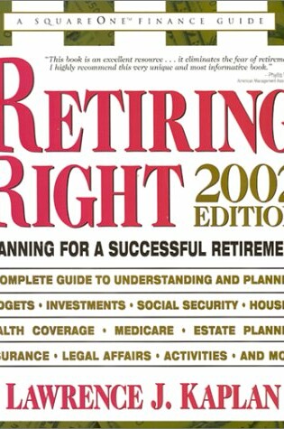 Cover of Retiring Right