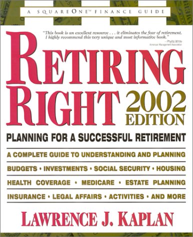 Book cover for Retiring Right