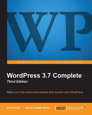 Book cover for WordPress 3.7 Complete - Third Edition