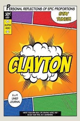 Book cover for Superhero Clayton