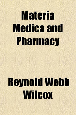 Book cover for Materia Medica and Pharmacy