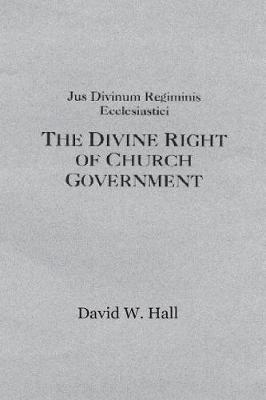 Book cover for Jus Divinum Regiminis Ecclesastici