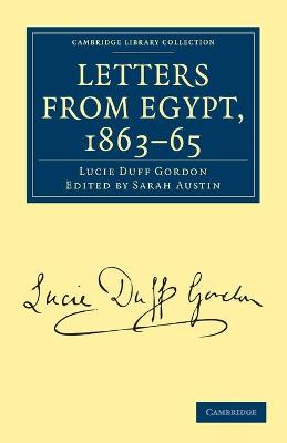 Cover of Letters from Egypt, 1863-65