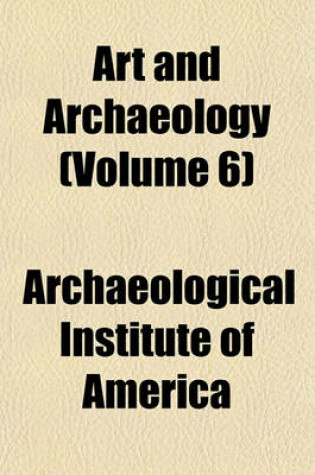 Cover of Art and Archaeology (Volume 6)