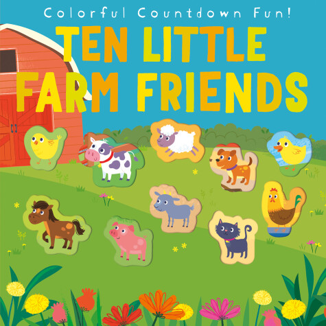 Book cover for Ten Little Farm Friends