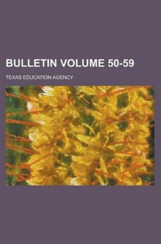 Cover of Bulletin Volume 50-59