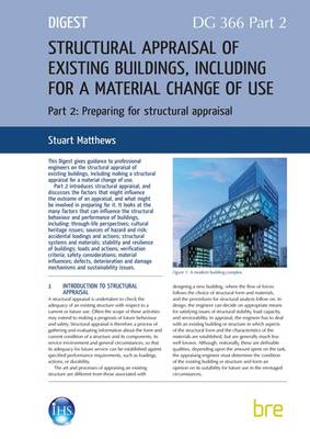 Book cover for Structural Appraisal of Existing Buildings