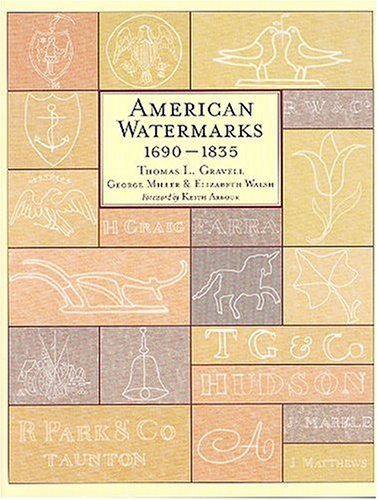 Book cover for American Watermarks 1690-1835