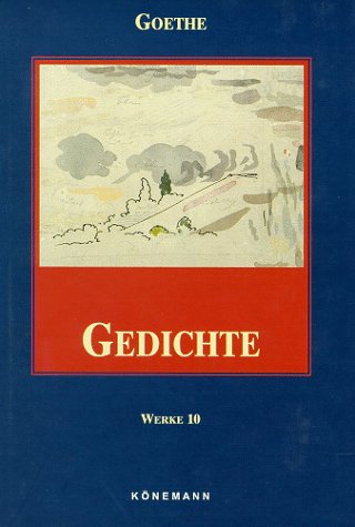 Book cover for Goethe 10 - Gedichte