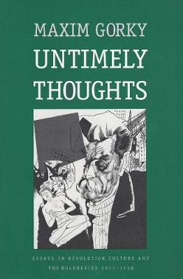 Book cover for Untimely Thoughts