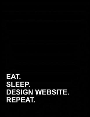 Cover of Eat Sleep Design Website Repeat
