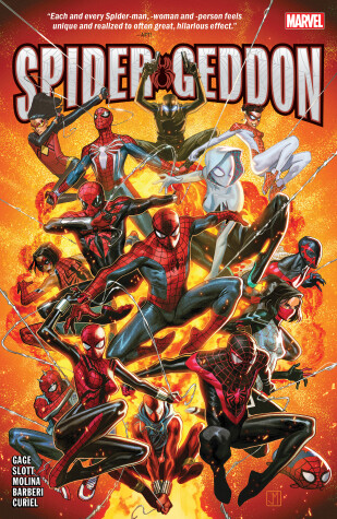 Book cover for Spider-Geddon