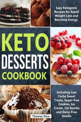 Book cover for Keto Desserts Cookbook