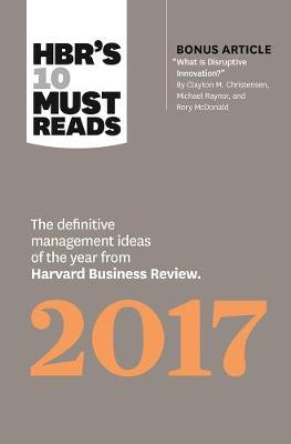 Book cover for HBR's 10 Must Reads 2017