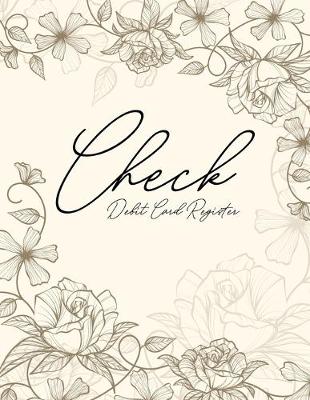 Book cover for Check Debit Card Register
