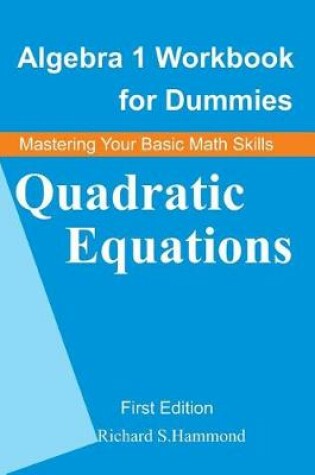 Cover of Algebra 1 Workbook for Dummies