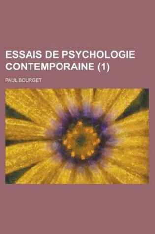 Cover of Essais de Psychologie Contemporaine (1)