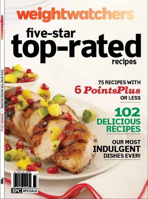 Book cover for Weight Watchers Five-star Top-rated Recipes Summer