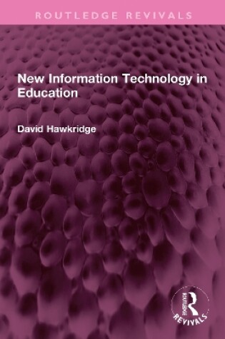 Cover of New Information Technology in Education