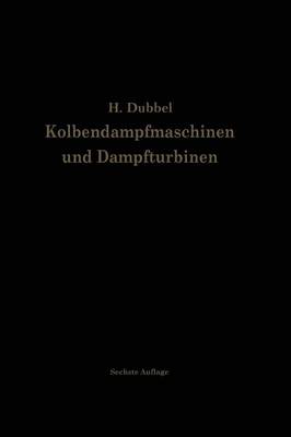 Book cover for Kolbendampfmaschinen Und Dampfturbinen