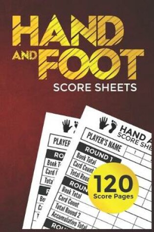 Cover of Hand And Foot Score Sheets