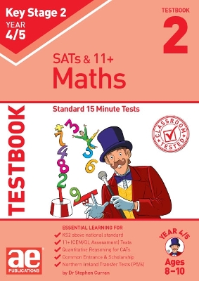 Book cover for KS2 Maths Year 4/5 Testbook 2