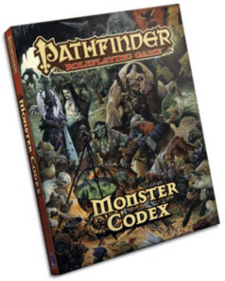 Book cover for Pathfinder Roleplaying Game: Monster Codex