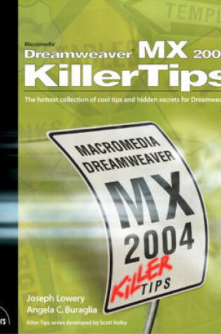 Cover of Macromedia Dreamweaver MX 2004 Killer Tips