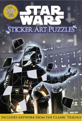 Book cover for Star Wars Sticker Art Puzzles