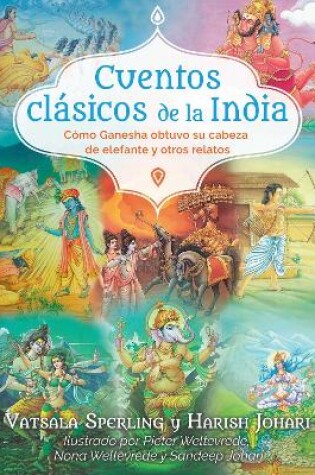 Cover of Cuentos clásicos de la India