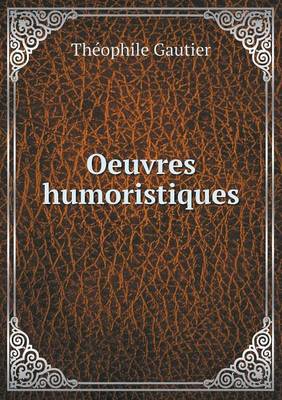 Book cover for Oeuvres humoristiques