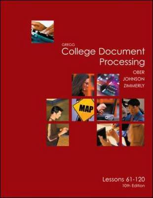 Book cover for Gregg College Keyboading and Document Processing