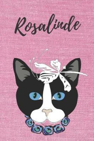 Cover of personalisiertes Notizbuch Katze / Notizheft / Journal / Malbuch / Tagebuch / Kritzelbuch / DIN A5 / Geschenk Rosalinde