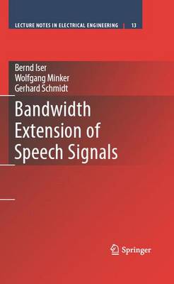 Cover of Bandwidth Extension of Speech Signals
