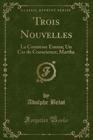 Cover of Trois Nouvelles