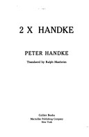 Book cover for 2 x Handke