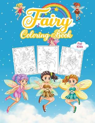 Book cover for Fairy Coloring Book For Kids